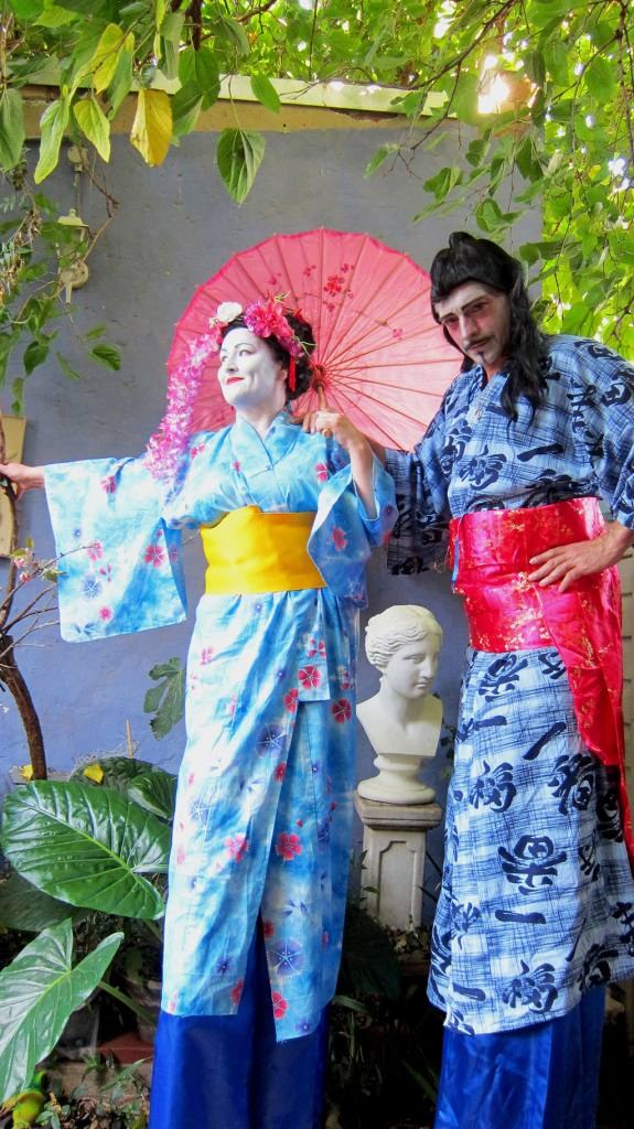 Stilt Walkers Melbourne, Japanese