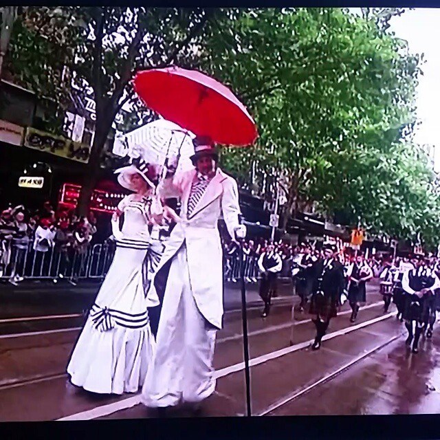 Stilt Walkers Melbourne, Stilt Terrific, Lord and Lady Stilton