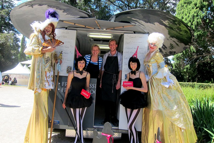 stiltwalkers melbourne, marie antoinette , french court