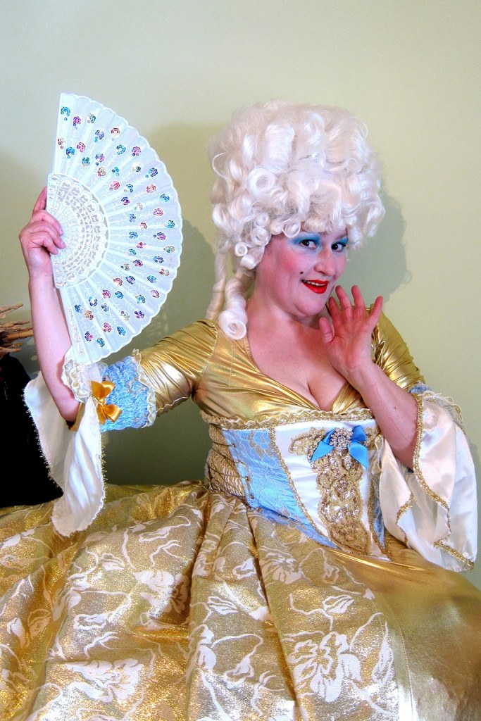 stiltwalkers melbourne. marie antoinette, french court