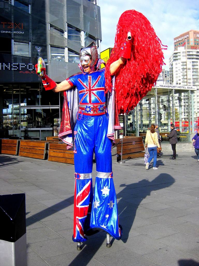 Stilt Walkers Melbourne, Captain Australia