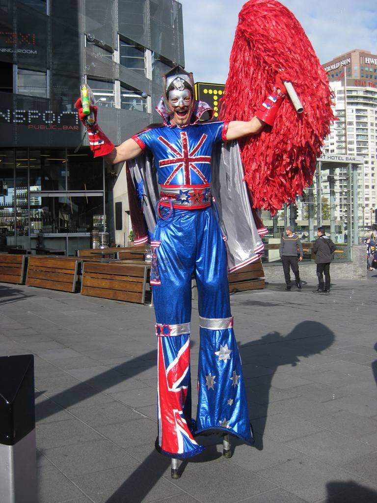 Stilt Walkers Melbourne, Captain Australia